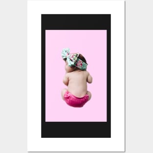 Baby Shower Baby girl Posters and Art